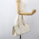 LOUIS VUITTON Epi Madeleine PM Hand Bag White Yvoire M5933J LV Auth 160228-21