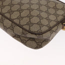 GUCCI GG Supreme Shoulder Bag PVC Beige Gold 97 02 068 Auth 160230-13