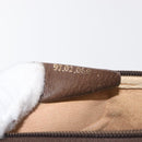 GUCCI GG Supreme Shoulder Bag PVC Beige Gold 97 02 068 Auth 160230-20