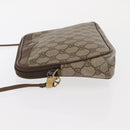 GUCCI GG Supreme Shoulder Bag PVC Beige Gold 97 02 068 Auth 160230-5