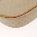 GUCCI Micro GG Supreme Shoulder Bag PVC Cream Gold Auth 160231-15