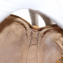 GUCCI Micro GG Supreme Shoulder Bag PVC Cream Gold Auth 160231-20