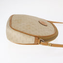 GUCCI Micro GG Supreme Shoulder Bag PVC Cream Gold Auth 160231-3