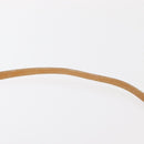 GUCCI Micro GG Supreme Shoulder Bag PVC Cream Gold Auth 160231-8