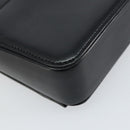 GUCCI Shoulder Bag Leather Black Silver 001 3111 Auth 160232-16