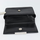 GUCCI Shoulder Bag Leather Black Silver 001 3111 Auth 160232-18