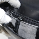 GUCCI Shoulder Bag Leather Black Silver 001 3111 Auth 160232-22