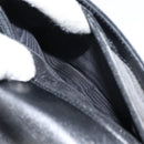 GUCCI Shoulder Bag Leather Black Silver 001 3111 Auth 160232-11