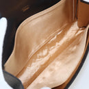 GUCCI GG Canvas Accessory Pouch Black Gold Auth 160238-9