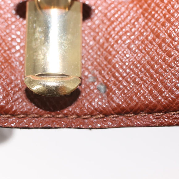 LOUIS VUITTON Monogram Agenda PM Day Planner Cover R20005 LV Auth 160239