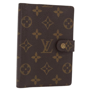 LOUIS VUITTON Monogram Agenda PM Day Planner Cover R20005 LV Auth 160239