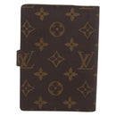 LOUIS VUITTON Monogram Agenda PM Day Planner Cover R20005 LV Auth 160239-2