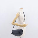 BOTTEGA VENETA INTRECCIATO Shoulder Bag Leather Outlet Navy Auth 160241A-21