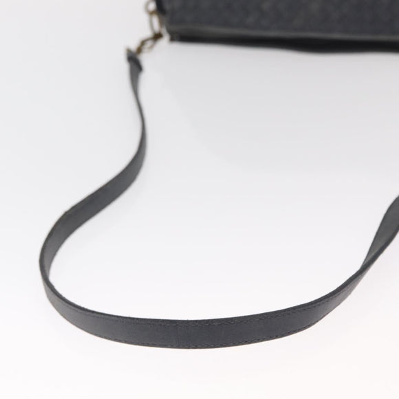 BOTTEGA VENETA INTRECCIATO Shoulder Bag Leather Outlet Navy Auth 160241A