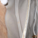 CHANEL Matelasse Chain Shoulder Bag Lamb Skin Light Brown Gold CC Auth 160244-20