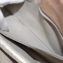 CHANEL Matelasse Chain Shoulder Bag Lamb Skin Light Brown Gold CC Auth 160244-21