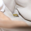 CHANEL Matelasse Chain Shoulder Bag Lamb Skin Light Brown Gold CC Auth 160244-23