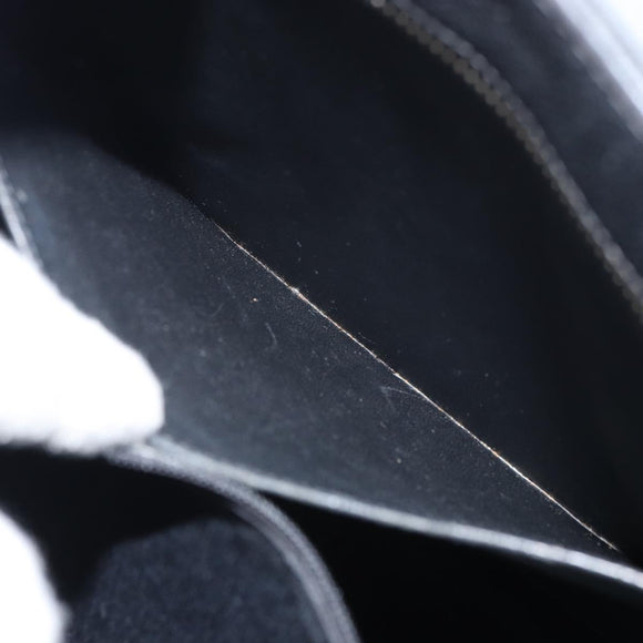 CHANEL Matelasse Reprint Tote Bag Caviar Skin Black CC Auth 160246A