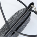 CHANEL Matelasse Reprint Tote Bag Caviar Skin Black CC Auth 160246A-6