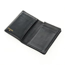 CHANEL COCO Mark Card Case Caviar Skin Black CC Auth 160257V-8
