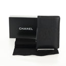 CHANEL COCO Mark Card Case Caviar Skin Black CC Auth 160257V-12