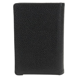 CHANEL COCO Mark Card Case Caviar Skin Black CC Auth 160257V - 0