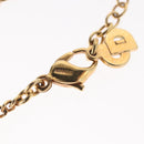 Christian Dior Necklace metal Gold Tone Auth 160258-15