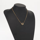 Christian Dior Necklace metal Gold Tone Auth 160258-17