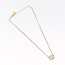 Christian Dior Necklace metal Gold Tone Auth 160258-2