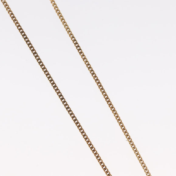 Christian Dior Necklace metal Gold Tone Auth 160258