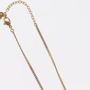 Christian Dior Necklace metal Gold Tone Auth 160258-7