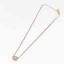 Christian Dior Necklace metal Gold Tone Auth 160258-9