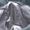 CHANEL Matelasse Tote Bag Coated Canvas Black Silver CC Auth 160260-18