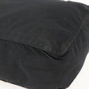 PRADA Tote Bag Nylon Zwart Zilver Auth 160269-9