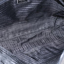 PRADA Tote Bag Nylon Zwart Zilver Auth 160269-10