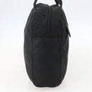 PRADA Tote Bag Nylon Zwart Zilver Auth 160269-4