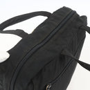 PRADA Tote Bag Nylon Zwart Zilver Auth 160269-6