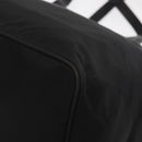 PRADA Tote Bag Nylon Black Silver Auth 160272-14