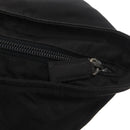 PRADA Tote Bag Nylon Black Silver Auth 160272-15