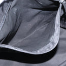 PRADA Tote Bag Nylon Black Silver Auth 160272-22