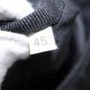 PRADA Tote Bag Nylon Black Silver Auth 160272-23