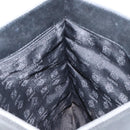 LOEWE Anagram Hand Bag Leather Black Gold Auth 160275-17