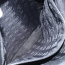 LOEWE Anagram Hand Bag Leather Black Gold Auth 160275-20