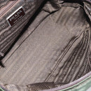 PRADA Hand Bag Nylon Green Auth 160276-11
