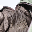 PRADA Hand Bag Nylon Green Auth 160276-18