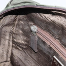 PRADA Hand Bag Nylon Green Auth 160276-19
