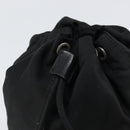 PRADA Purse Pouch Nylon Black Auth 160277-12