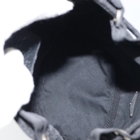 PRADA Purse Pouch Nylon Black Auth 160277