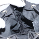 PRADA Purse Pouch Nylon Black Auth 160277-19