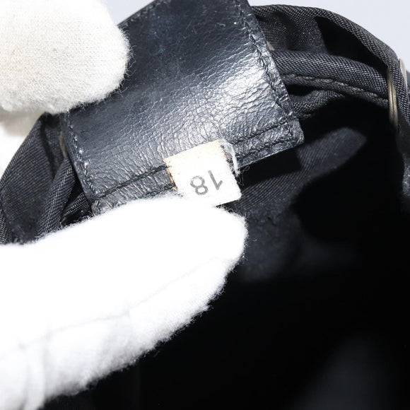 PRADA Purse Pouch Nylon Black Auth 160277